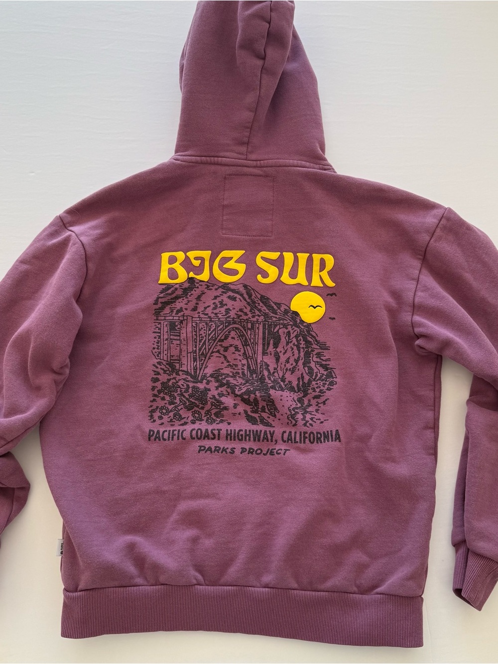 Parks Project Big Sur Pacific Coast Highway Hoodie Purple Graphic Medium